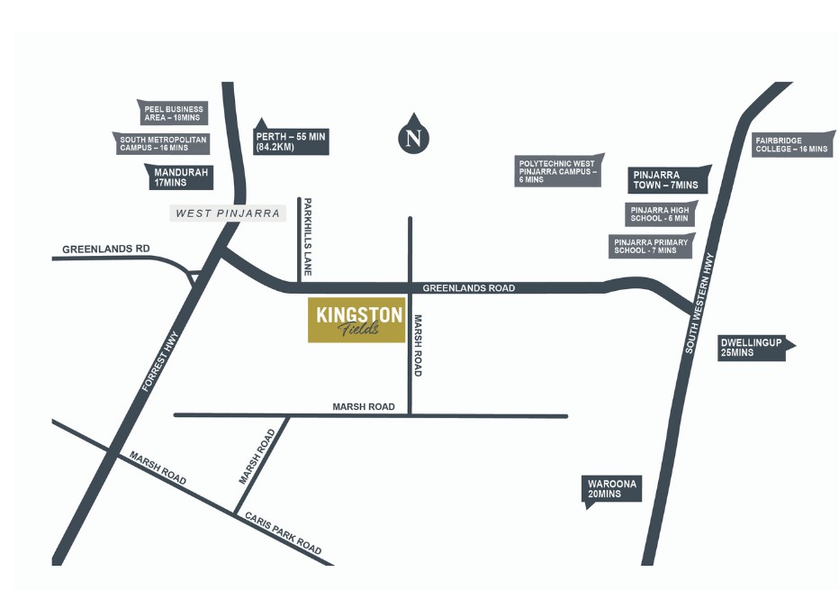 [Land for Sale] Kingston Fields Estate, West Pinjarra OpenLot
